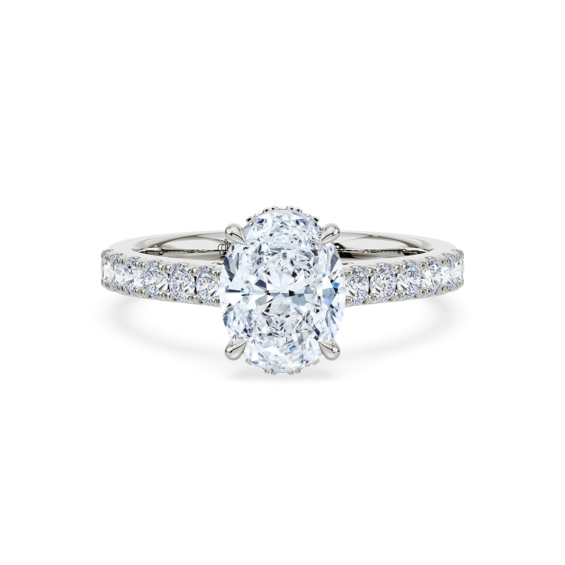 Royal Asscher Platinum Royal Asscher Cut 2.30cttw Diamond Engagement Ring