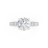 WOS Platinum 1.50cttw Diamond Engagement Ring - Ring Size 5