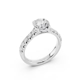 WOS Platinum 1.00cttw Diamond Engagement Ring
