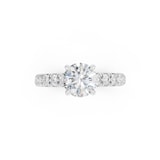WOS Platinum 1.00cttw Diamond Engagement Ring