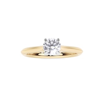 WOS 18K Yellow Gold 0.50cttw Diamond Solitaire Engagement Ring