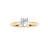 WOS 18K Yellow Gold 0.50cttw Diamond Solitaire Engagement Ring