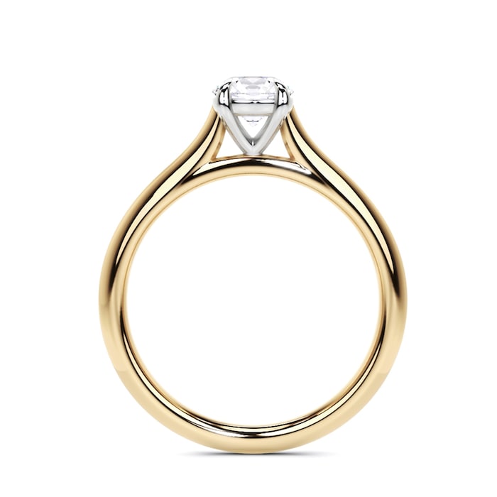 WOS 18K Yellow Gold 0.50cttw Diamond Solitaire Engagement Ring