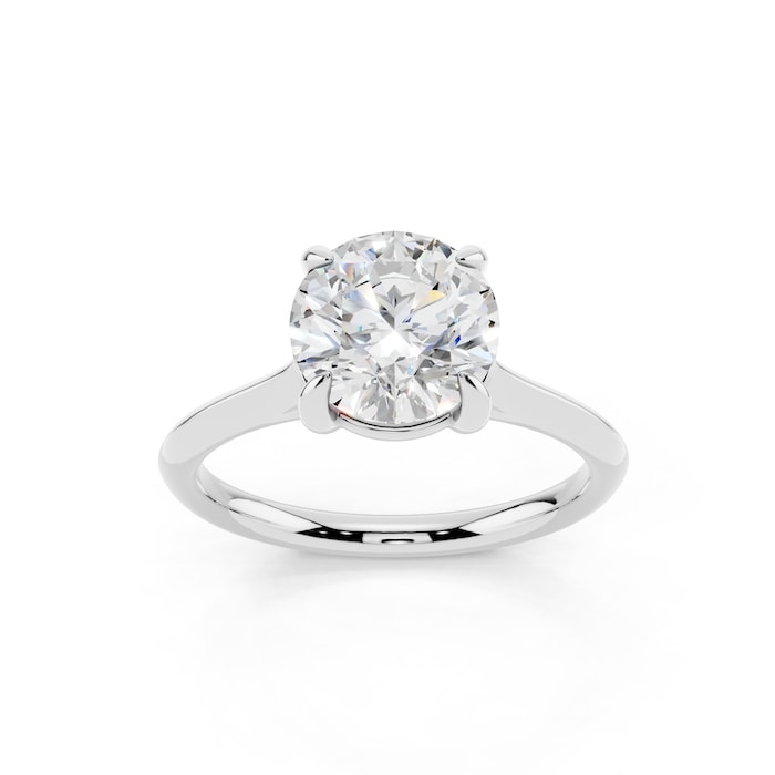 WOS Platinum 1.00cttw Diamond Solitaire Engagament Ring