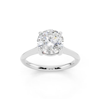 WOS Platinum 1.00cttw Diamond Solitaire Engagament Ring