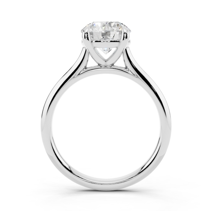 WOS Platinum 1.00cttw Diamond Solitaire Engagament Ring