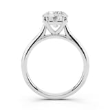 WOS Platinum 1.00cttw Diamond Solitaire Engagament Ring