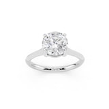WOS Platinum 1.50cttw Diamond Solitaire Engagement Ring - Ring Size 4.5