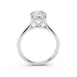 WOS Platinum 1.50cttw Diamond Solitaire Engagement Ring - Ring Size 4.5