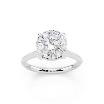 WOS Platinum 2.00cttw Diamond Solitaire Engagement Ring