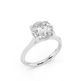 WOS Platinum 2.00cttw Diamond Solitaire Engagement Ring
