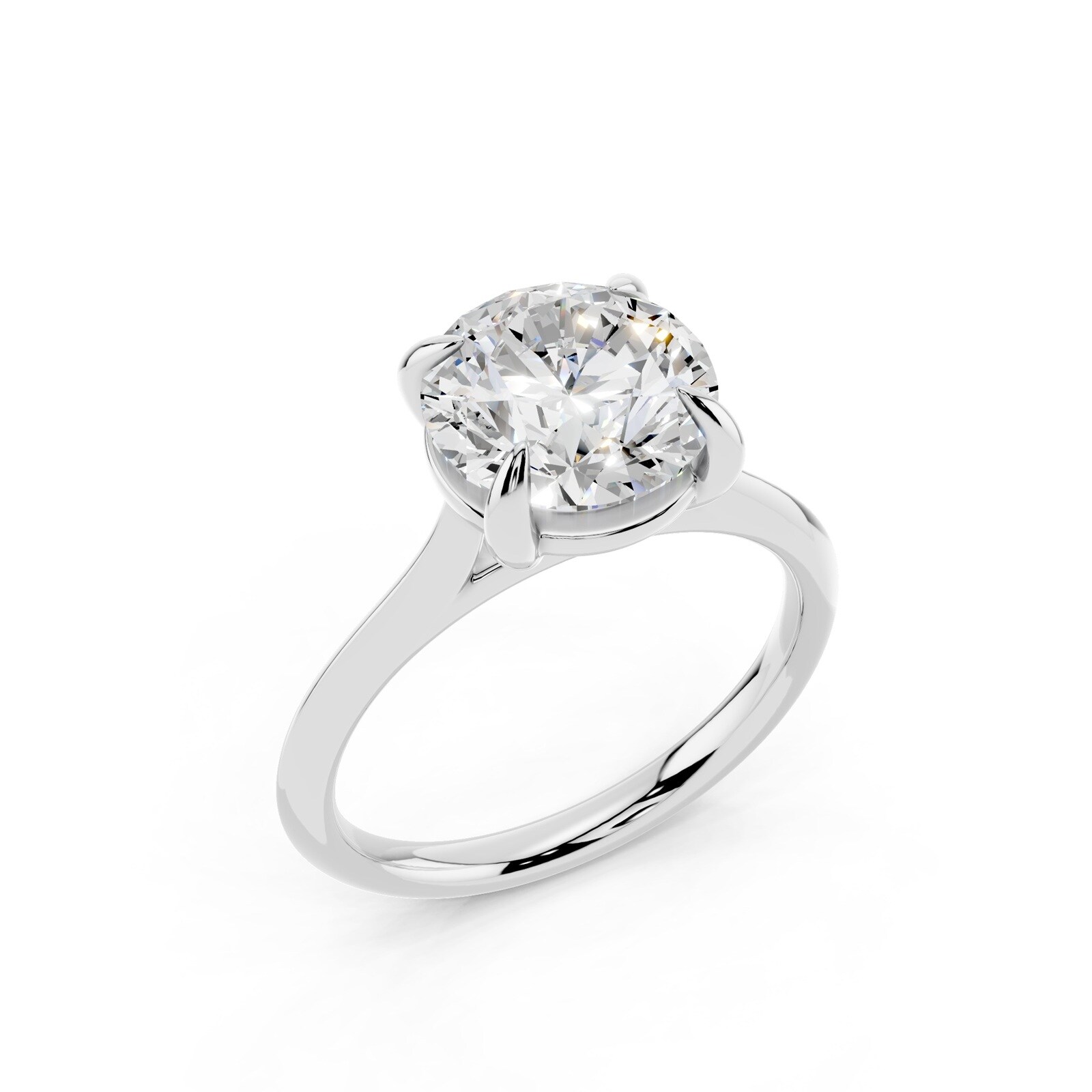 WOS Platinum 2.00cttw Diamond Solitaire Engagement Ring
