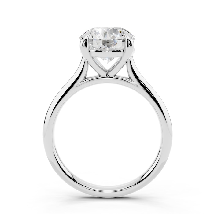 WOS Platinum 2.00cttw Diamond Solitaire Engagement Ring
