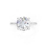 WOS Platinum 2.00cttw Diamond Solitaire Engagement Ring