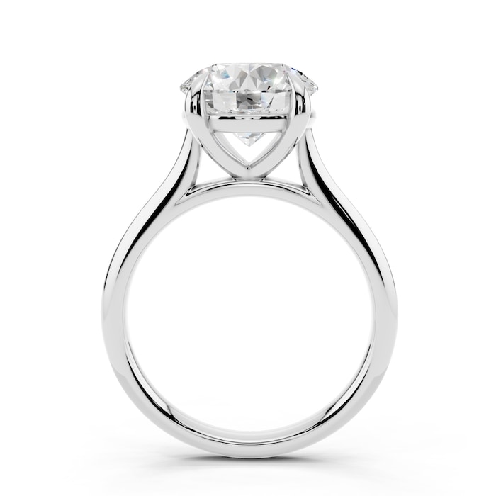 WOS Platinum 3.00cttw Diamond Solitaire Engagement Ring