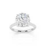 WOS Platinum 4.00cttw Diamond Solitaire Engagement Ring
