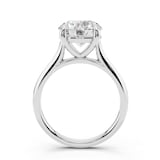 WOS Platinum 4.00cttw Diamond Solitaire Engagement Ring