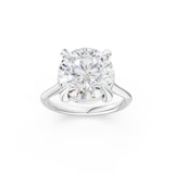 WOS Platinum 5.00cttw Diamond Solitaire Engagement Ring