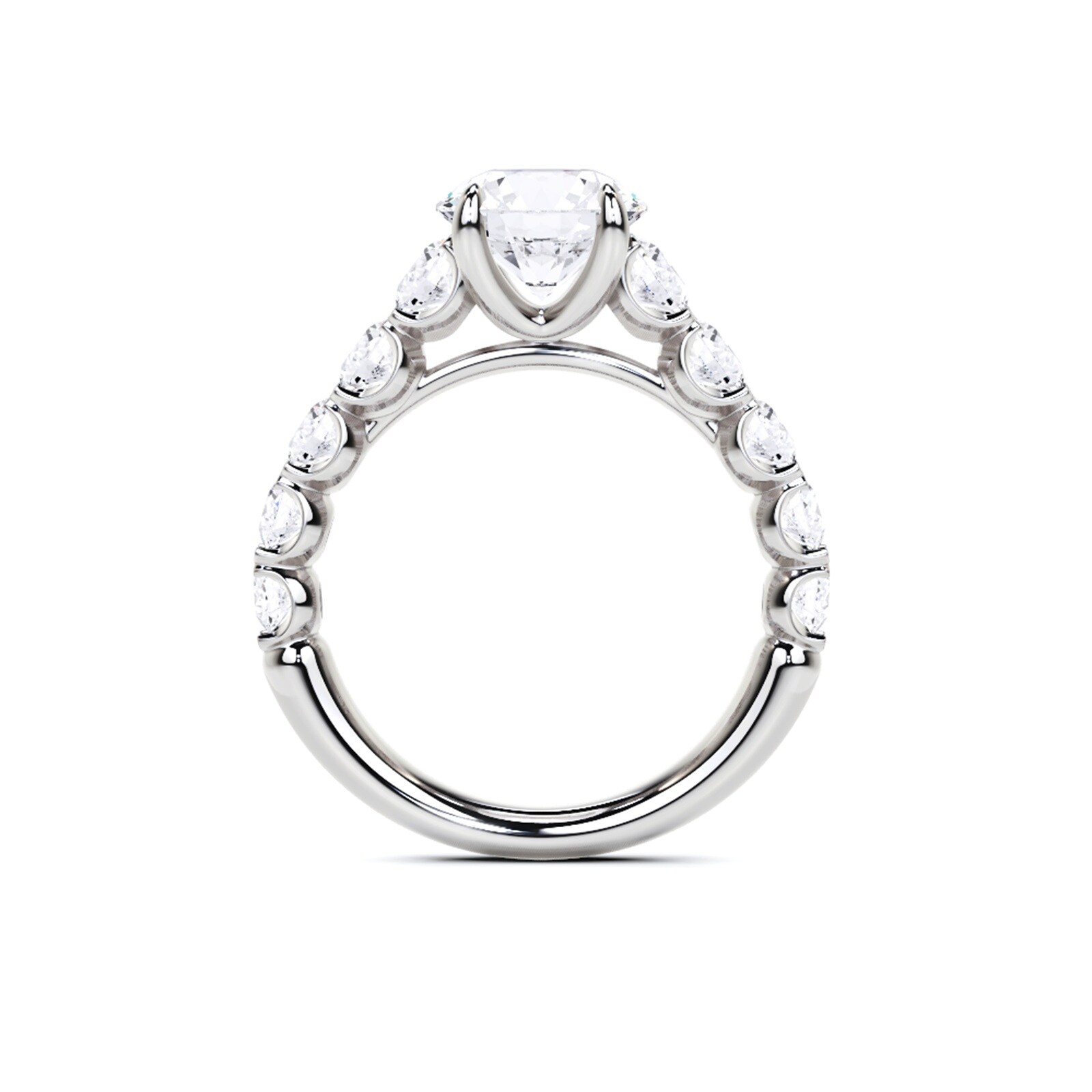 WOS Platinum 2.00cttw Diamond Engagement Ring