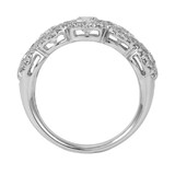 Mappin & Webb Platinum 1.76ct Bezel Eternity Ring - Ring Size M
