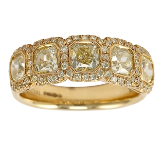 Mayors 18ct Yellow Gold 2.00ct Diamond Eternity Ring - Ring Size 6.5 Mayors 18ct Yellow Gold 2.00ct Diamond Eternity Ring - Ring Size 6.5