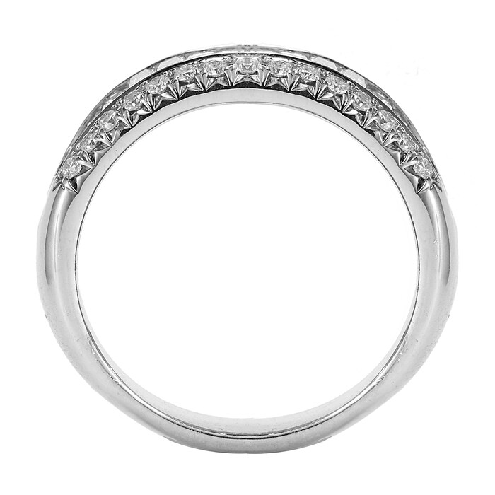 Mappin & Webb Platinum 2.25ct Baguette Cut Eternity Ring