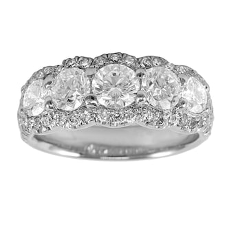 Mayors Platinum 2.30ct Brilliant Cut Eternity Ring - Ring Size 6.5 Mayors Platinum 2.30ct Brilliant Cut Eternity Ring - Ring Size 6.5