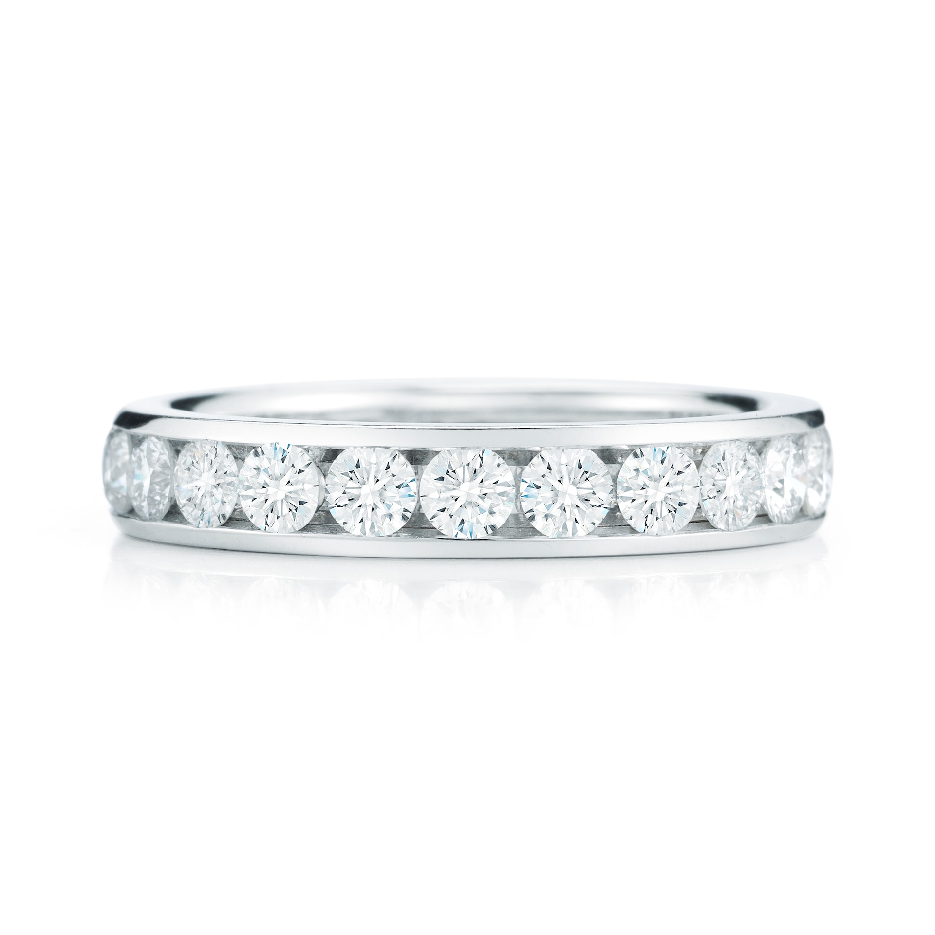 Mayors Platinum 2.00cttw Full Channel Set Diamond Diamond Band Mayors Platinum 2.00cttw Full Channel Set Diamond Diamond Band