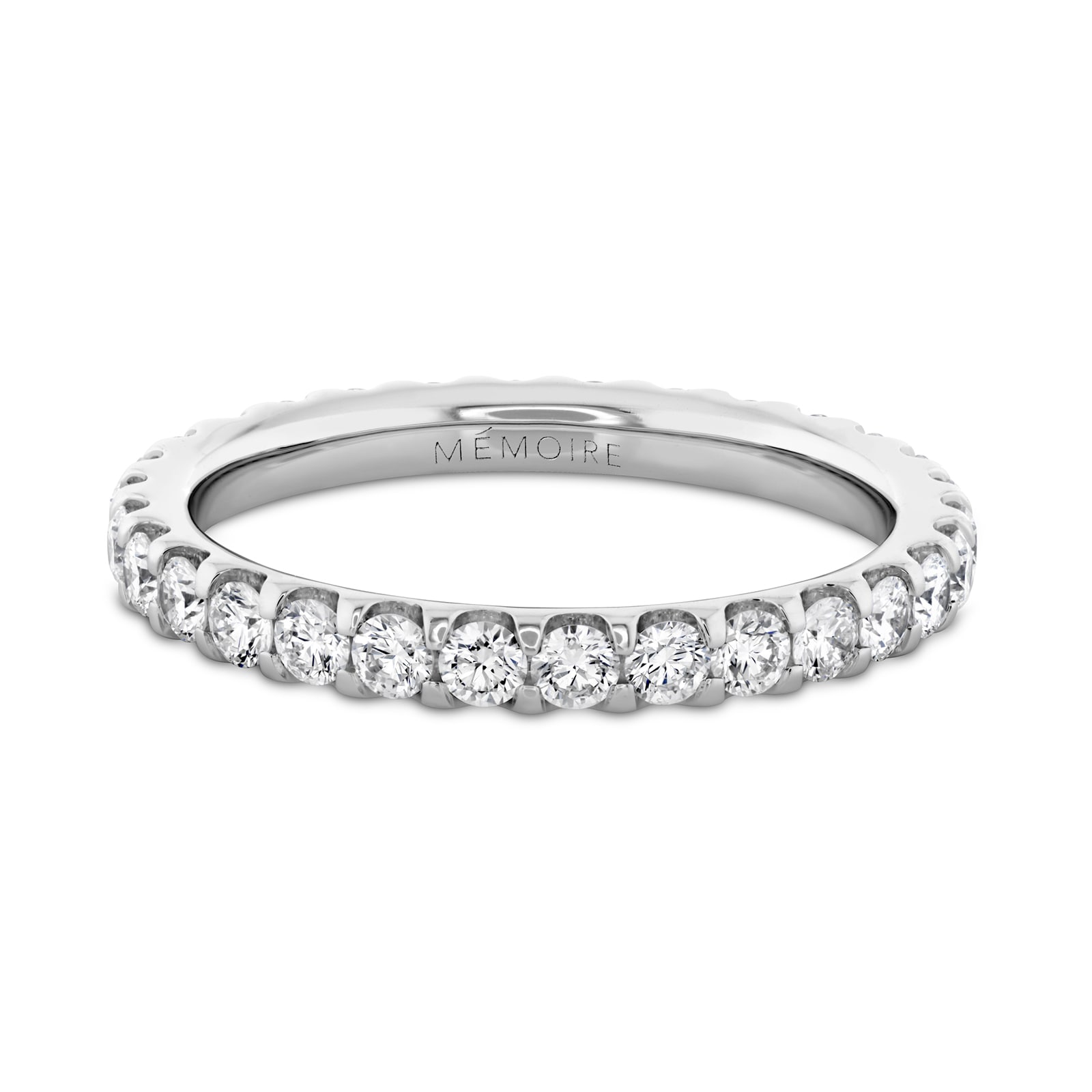 Mayors Platinum 0.88cttw Brilliant Cut Diamond Odessa Full Eternity Band Size 6.5 Mayors Platinum 0.88cttw Brilliant Cut Diamond Odessa Full Eternity Band Size 6.5