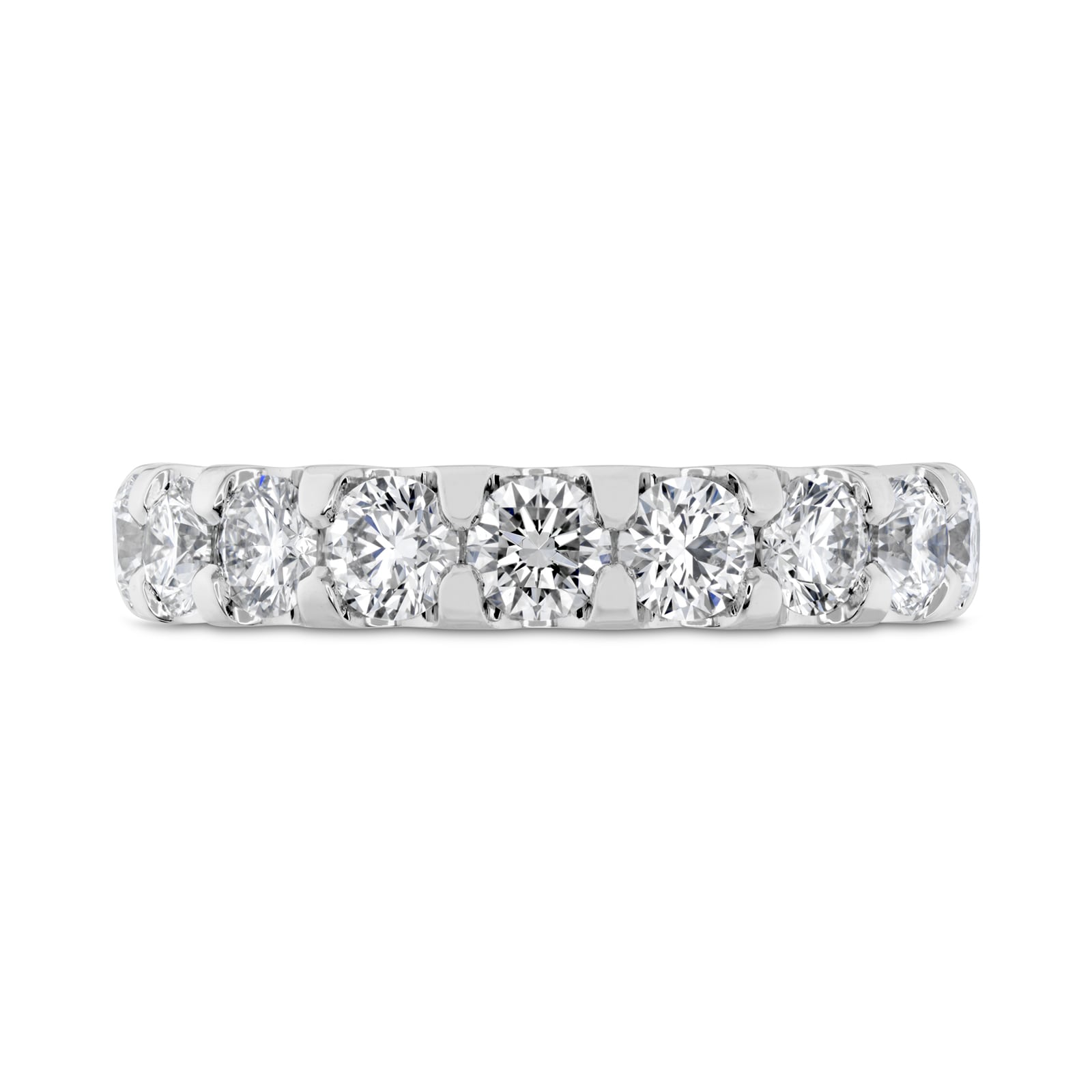 Mayors Platinum 3.00cttw Brilliant Cut Diamond Odessa Full Eternity Band Size 6.5 Mayors Platinum 3.00cttw Brilliant Cut Diamond Odessa Full Eternity Band Size 6.5