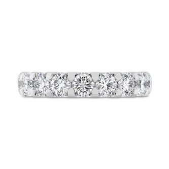 Mayors Platinum 3.00cttw Brilliant Cut Diamond Odessa Full Eternity Band Size 6.5 Mayors Platinum 3.00cttw Brilliant Cut Diamond Odessa Full Eternity Band Size 6.5