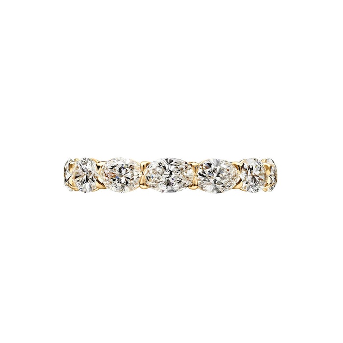 Betteridge 18k Yellow Gold 1.54cttw Oval Cut Diamond Eternity Band