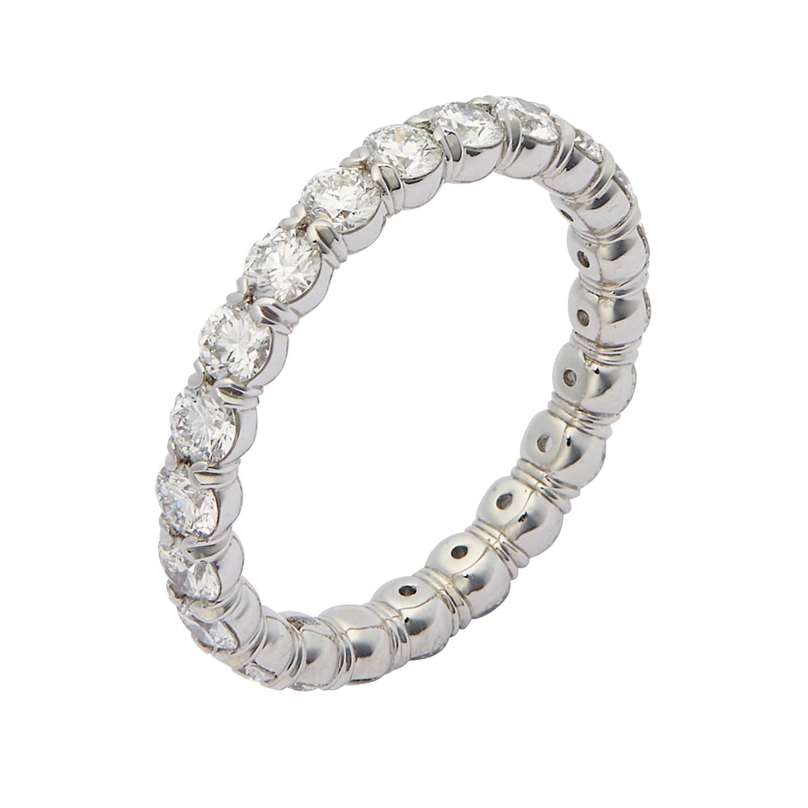 Betteridge Platinum 1.52cttw Brilliant Cut Diamond Full Eternity Band Size 6 Betteridge Platinum 1.52cttw Brilliant Cut Diamond Full Eternity Band Size 6