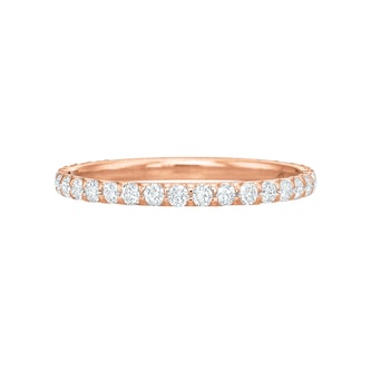 Betteridge 18k Rose Gold 0.50cttw Brilliant Cut Diamond Eternity Band Size 6 Betteridge 18k Rose Gold 0.50cttw Brilliant Cut Diamond Eternity Band Size 6