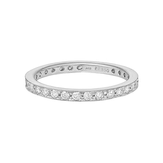 Betteridge Platinum 0.66cttw Round Brilliant Cut Diamond Eternity Band