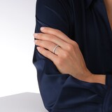 Mappin & Webb Platinum 0.50 Carat Brilliant Cut Half Eternity