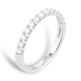 Mappin & Webb Platinum 0.50 Carat Brilliant Cut Half Eternity
