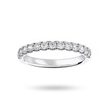 Mappin & Webb Platinum 0.50 Carat Brilliant Cut Half Eternity