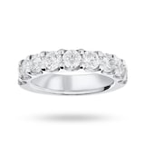 Mappin & Webb 18 Carat White Gold 2.10 Carat Brilliant Cut Half Eternity