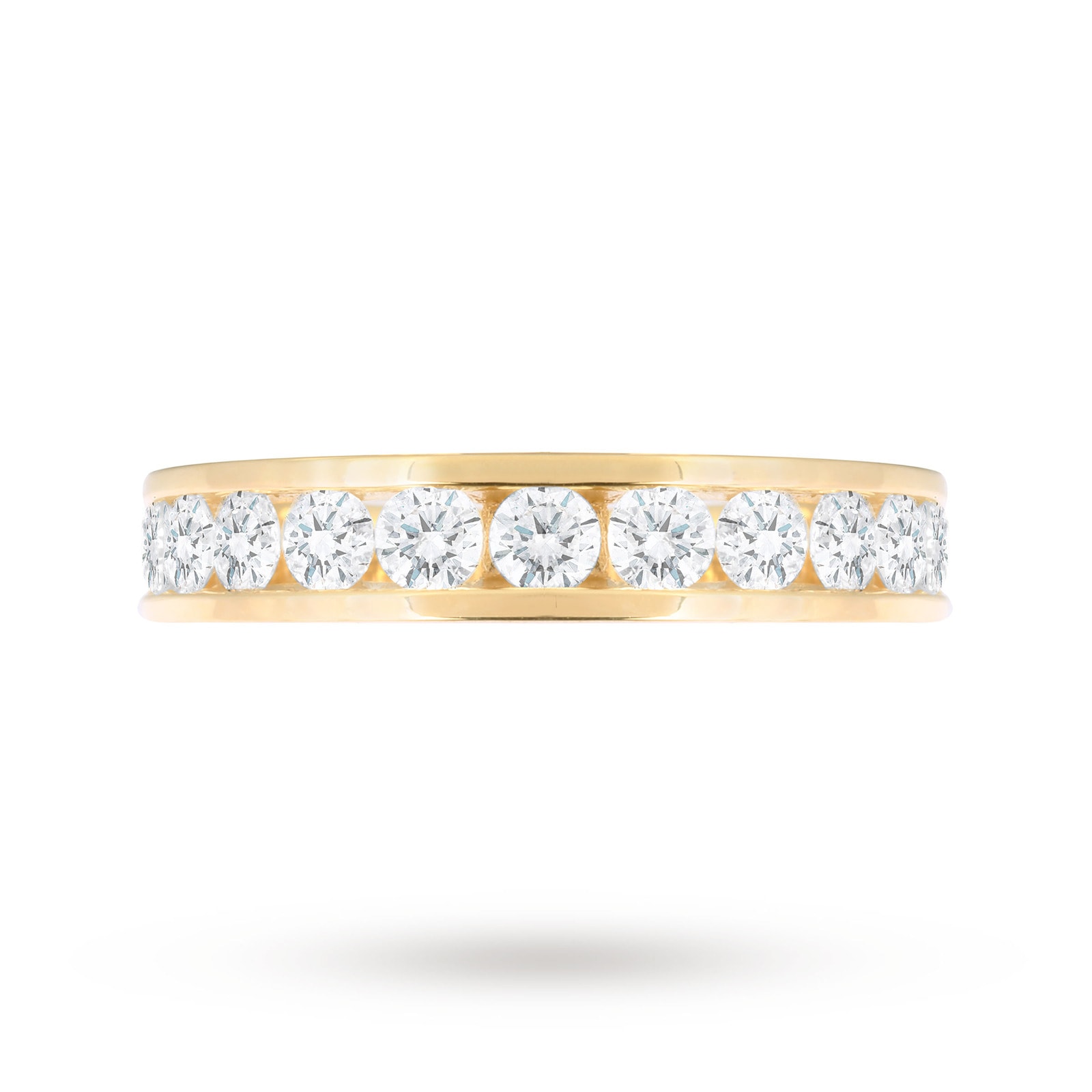 Mappin & Webb 18 Carat Rose Gold 0.75 Carat Brilliant Cut Half Eternity