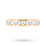Mappin & Webb 18 Carat Rose Gold 0.75 Carat Brilliant Cut Half Eternity