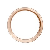 Mappin & Webb 18 Carat Rose Gold 1.50 Carat  Dot Dash Channel Set Full Eternity Ring