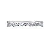 Mappin & Webb Platinum 1.00 Carat Brilliant Cut Channel Set Full Eternity Ring