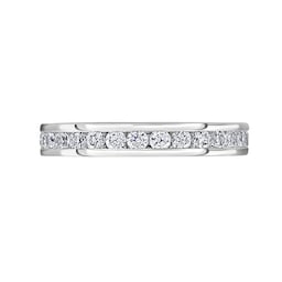 06505764 - 18 Carat White Gold 1.00 Carat Brilliant Cut Channel Set Full Eternity Ring