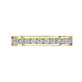 Mappin 
Webb 18 Carat Yellow Gold 1.50 Carat Brilliant Cut Channel Set Full Eternity Ring