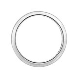Mappin & Webb 18 Carat White Gold 1.00 Carat Princess Cut Channel Set Full Eternity Ring