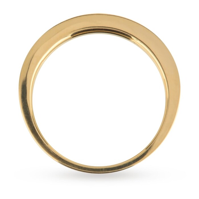 Goldsmiths 18ct Yellow Gold 1.00ct Princess Cut Goldsmiths Brightest Diamond Eternity Ring