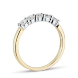 Goldsmiths 18ct Yellow Gold 0.50ct Brilliant Cut Goldsmiths Brightest Diamond Claw Set Ring