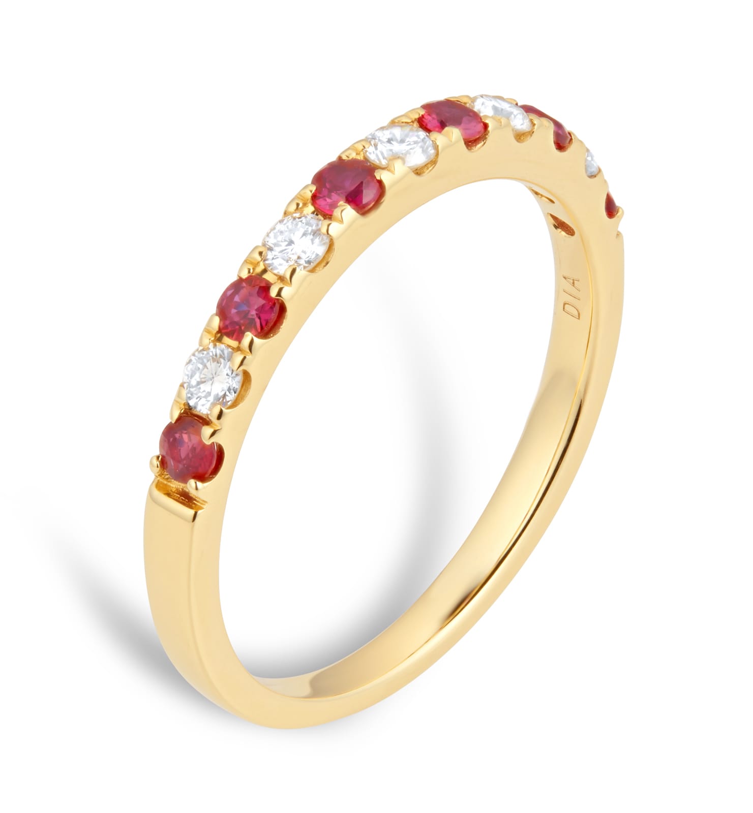 9ct gold deals ruby eternity ring