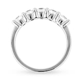 Goldsmiths Platinum 0.50ct Brilliant Cut Goldsmiths Brightest Diamond Claw Set Ring